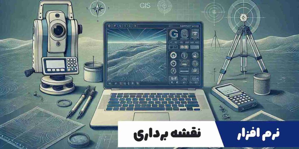 بنر نرم افزار نقشه برداری