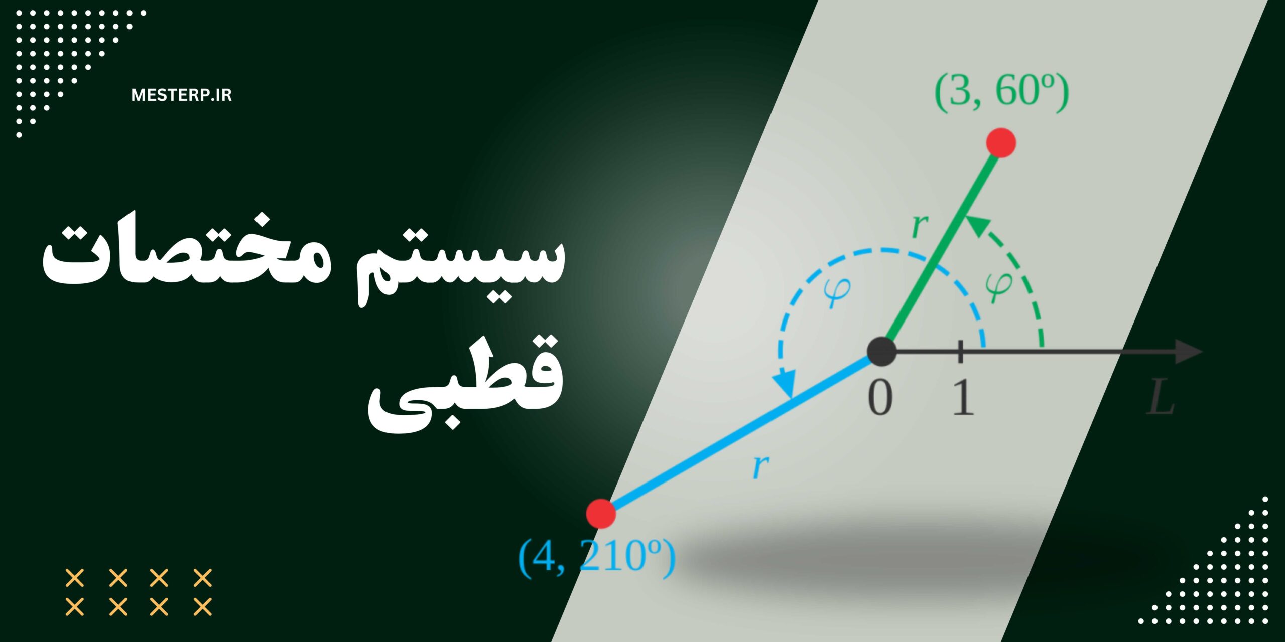 قطبسیستم مختصات خطی