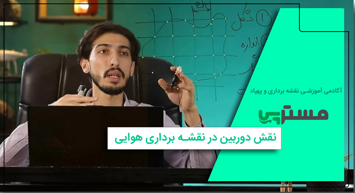 نقش دوربین در نقشه برداری هوایی