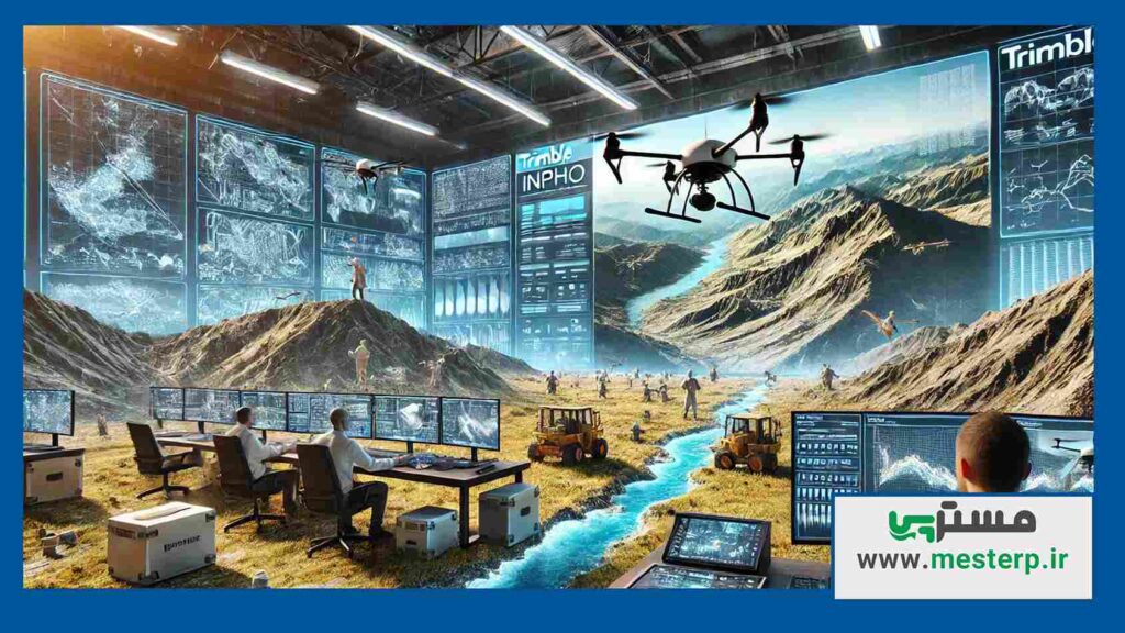 App Inpho نرم افزار Trimble Inpho Photogrammetry | تکنیک های کاربردی